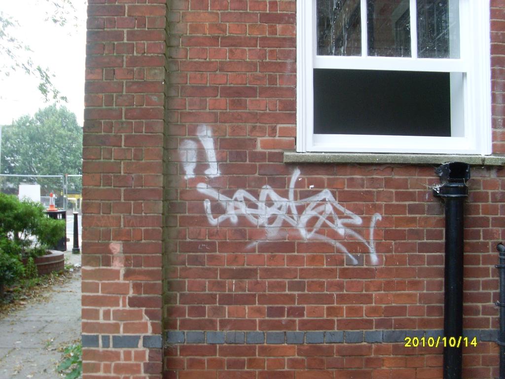 Graffiti Removal 1 - Before
