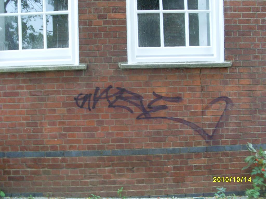 Graffiti Removal 2 - Before