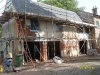 Outbuildings in progress of Sand Blasting Nottingham